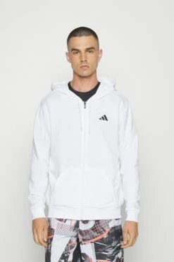 ADIDAS PERFORMANCE Club Hoodie - Hoodie - White -Gant shop bdaea693dd114e59af1de01e7084be4c scaled