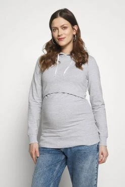 Anna Field MAMA 2 Pack Nursing Hoodie - Hoodie - Light Grey/Dark Blue -Gant shop be61454fa5c742af9fc1111970d3fa60 scaled