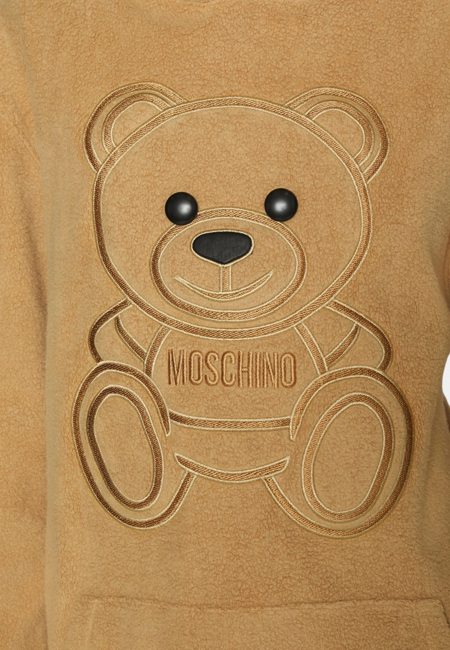 MOSCHINO Seasonal Teddy Bear - Hoodie - Fantasy Print Beige 7 MOSCHINO Seasonal Teddy Bear - Hoodie - Fantasy Print Beige - Bilde 5