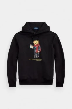 Polo Ralph Lauren Lunar New Year Polo Bear Hoodie - Sweatshirt - Black -Gant shop bf2dfd5cd254412baa56ad08103d9438 scaled