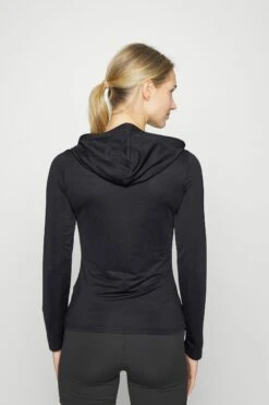 Even&Odd Active Breathable Zip-Up Hoodie - Sweatjakke - Black -Gant shop bf41add2e4f4460b8912879307e5f37f scaled