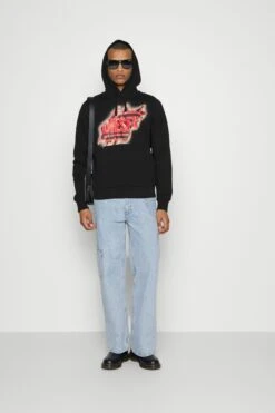 Diesel S Ginn Hood E8 Unisex - Hoodie - Black -Gant shop bf72df7b4cd641d3be432f2b3304b4d7 scaled