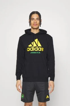 ADIDAS PERFORMANCE Jamaica Jff Dna Hoodie - Landslagsklær - Black