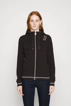 EA7 Emporio Armani Hoodie - Black/Gold
