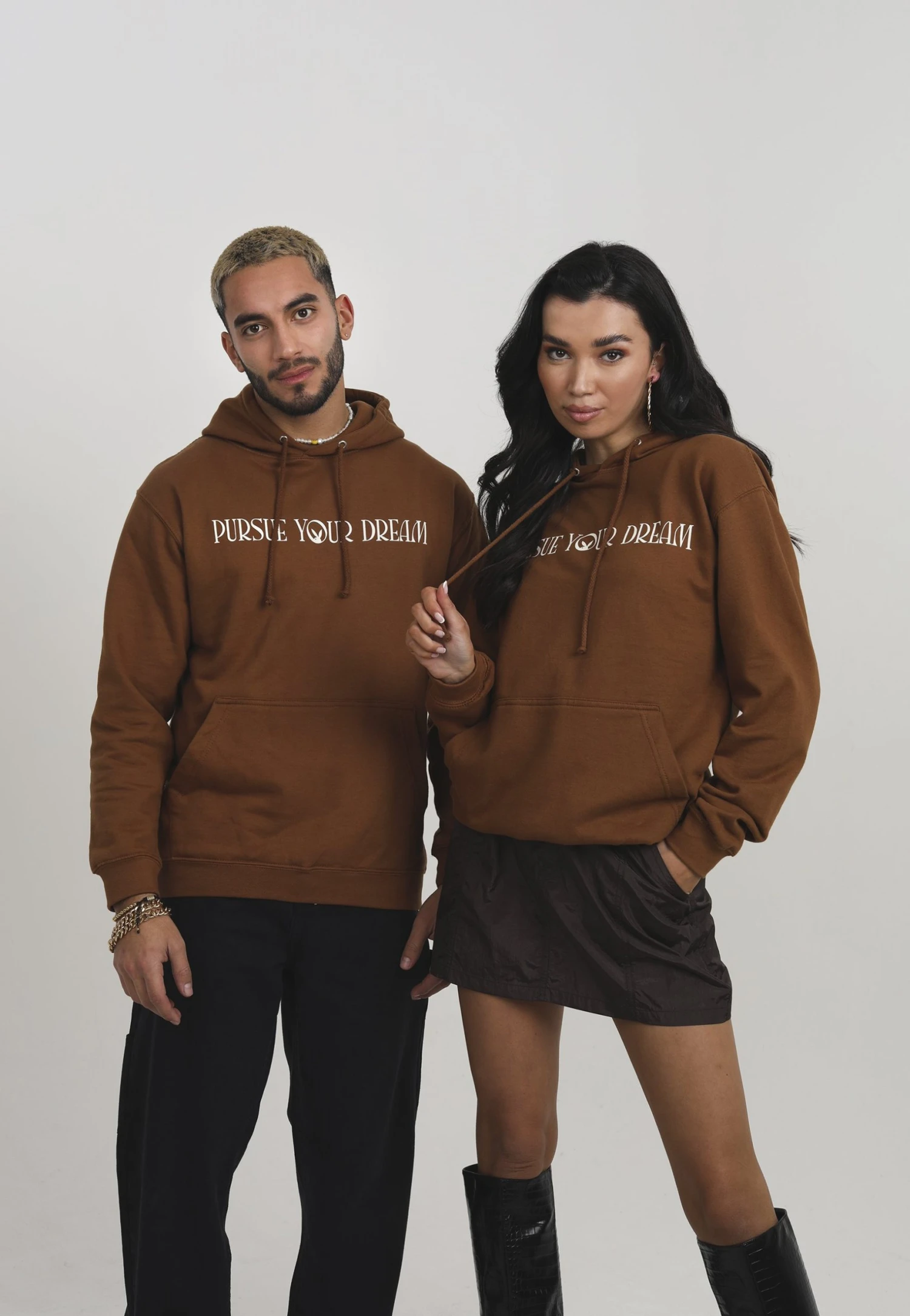 LEGACY STUDIOS Playboy Pursue Your Dream Hoodie Unisex - Hoodie - Caramel Toffee 3 LEGACY STUDIOS Playboy Pursue Your Dream Hoodie Unisex - Hoodie - Caramel Toffee