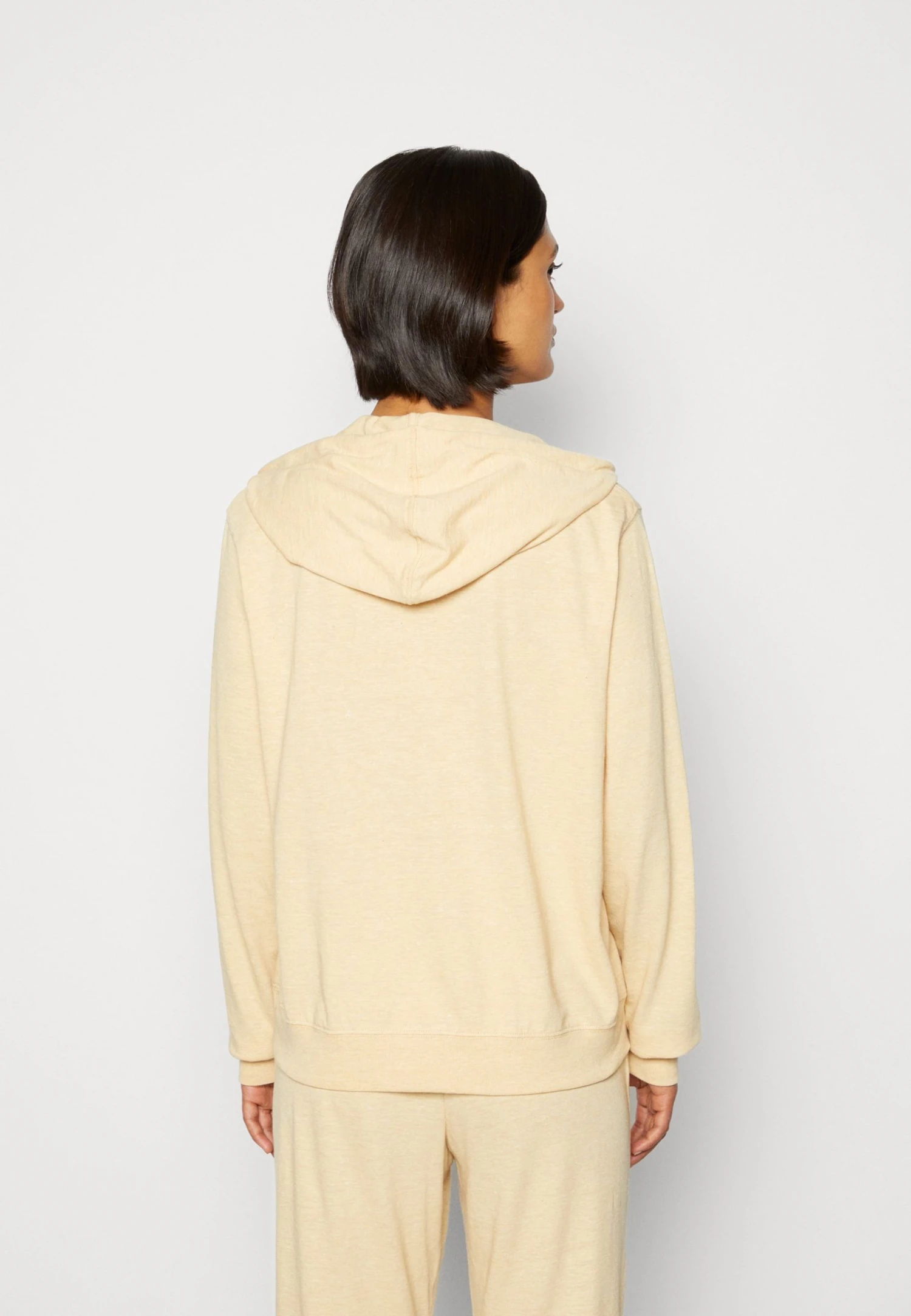 Nike Sportswear Gym Easy - Hoodie - Sesame/White 5 Nike Sportswear Gym Easy - Hoodie - Sesame/White - Bilde 3