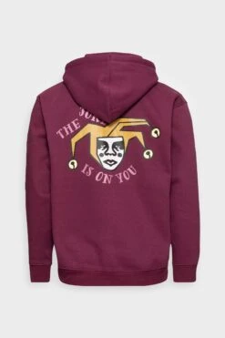 Obey Clothing The Joke Is On You Unisex - Hoodie - Beetroot -Gant shop c36f9d61746d4b7fa58d3e7d9f2033d6 scaled