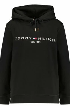 Tommy Hilfiger Hoodie - Schwarz -Gant shop c40fccaf7f46434f9778849bd4ec959a