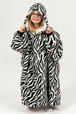 MegaHoodie Zebra - Hoodie - Black/White