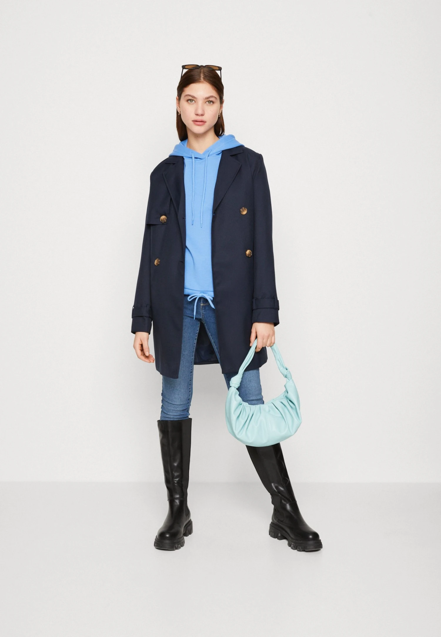 Vero Moda Vmnatalia Drawstring Hood- Hoodie - Provence 4 Vero Moda Vmnatalia Drawstring Hood- Hoodie - Provence - Bilde 2