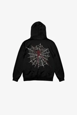 WASTED PARIS Hoodie Zip Widow Unisex - Sweatjakke - Black -Gant shop c4c72d28206b486fa6535d2989c730c0 scaled