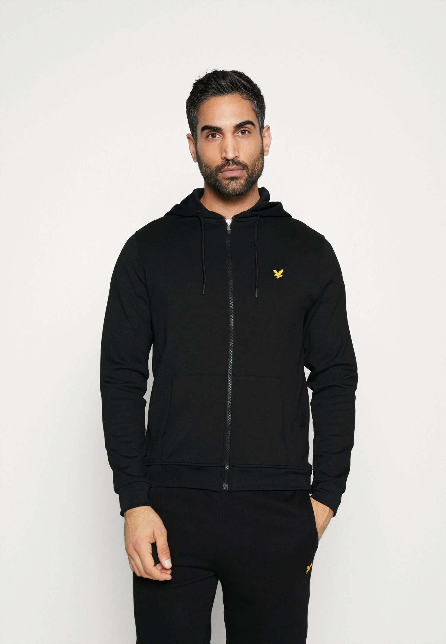 Lyle & Scott Full Zip Fly Hoodie - Sweatjakke - Jet Black 3 Lyle & Scott Full Zip Fly Hoodie - Sweatjakke - Jet Black