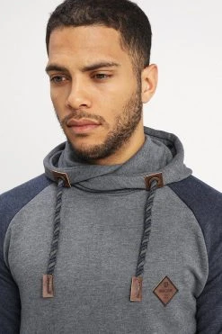 Indicode Jeans Dyott - Hoodie - Navy Mix -Gant shop c5693532dadd438b8e93c0268214eb27