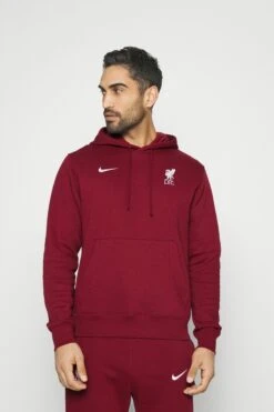 Nike Performance Liverpool Club Hoodie - Sweatshirt - Team Red/White