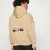 Calvin Klein Jeans Layered Address Hoodie - Sweatshirt - Travertine -Gant shop c8a209c91f9f4e21929783908a764f85