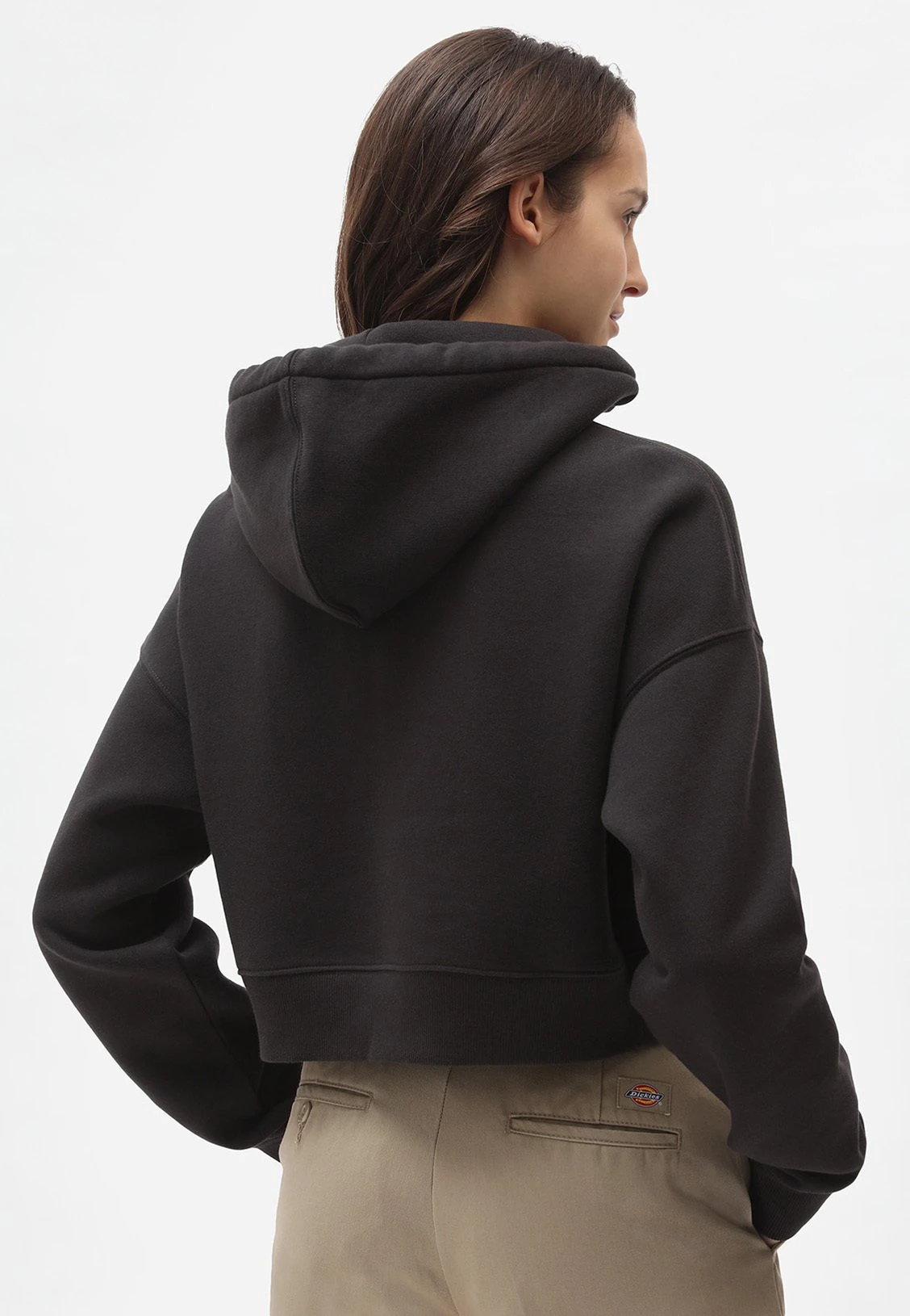 Dickies Oakport Cropped - Hoodie - Black 5 Dickies Oakport Cropped - Hoodie - Black - Bilde 3