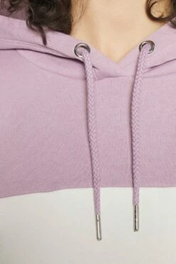 TOM TAILOR Denim Color Block Hoodie - Hoodie - Soft Mauve -Gant shop c9ed5de03573456a86c77f7b686b7897 scaled