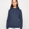 Anna Field Tall Hoodie - Mottled Dark Blue -Gant shop ca59353a53834294b85a760edbb4bf57
