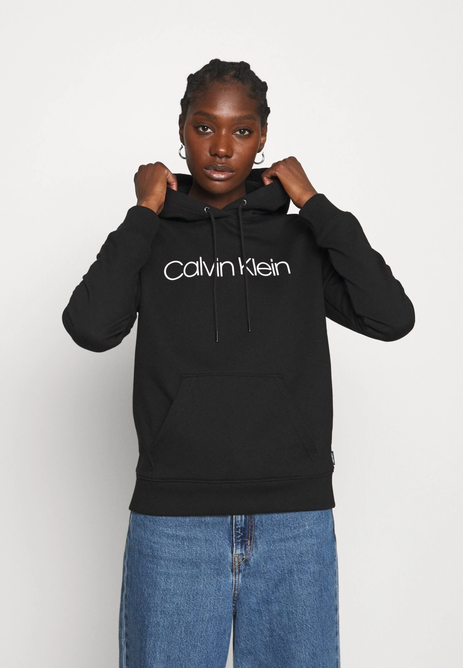 Calvin Klein Core Logo Hoodie - Hoodie - Black 3 Calvin Klein Core Logo Hoodie - Hoodie - Black