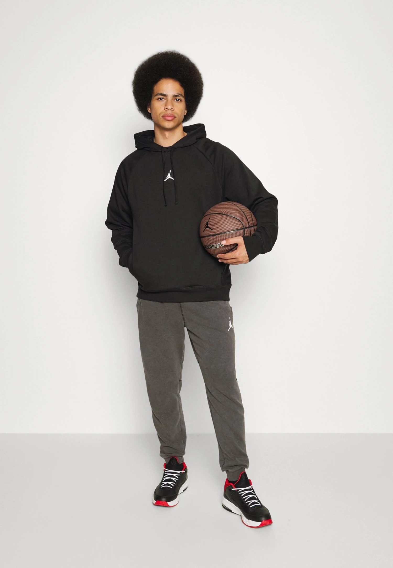 Jordan Hoodie - Black/White 4 Jordan Hoodie - Black/White - Bilde 2