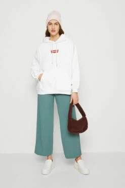 Alternative view of Levi's Graphic Caravan Hoodie - Sweatshirt - Velvet Flock Bright White