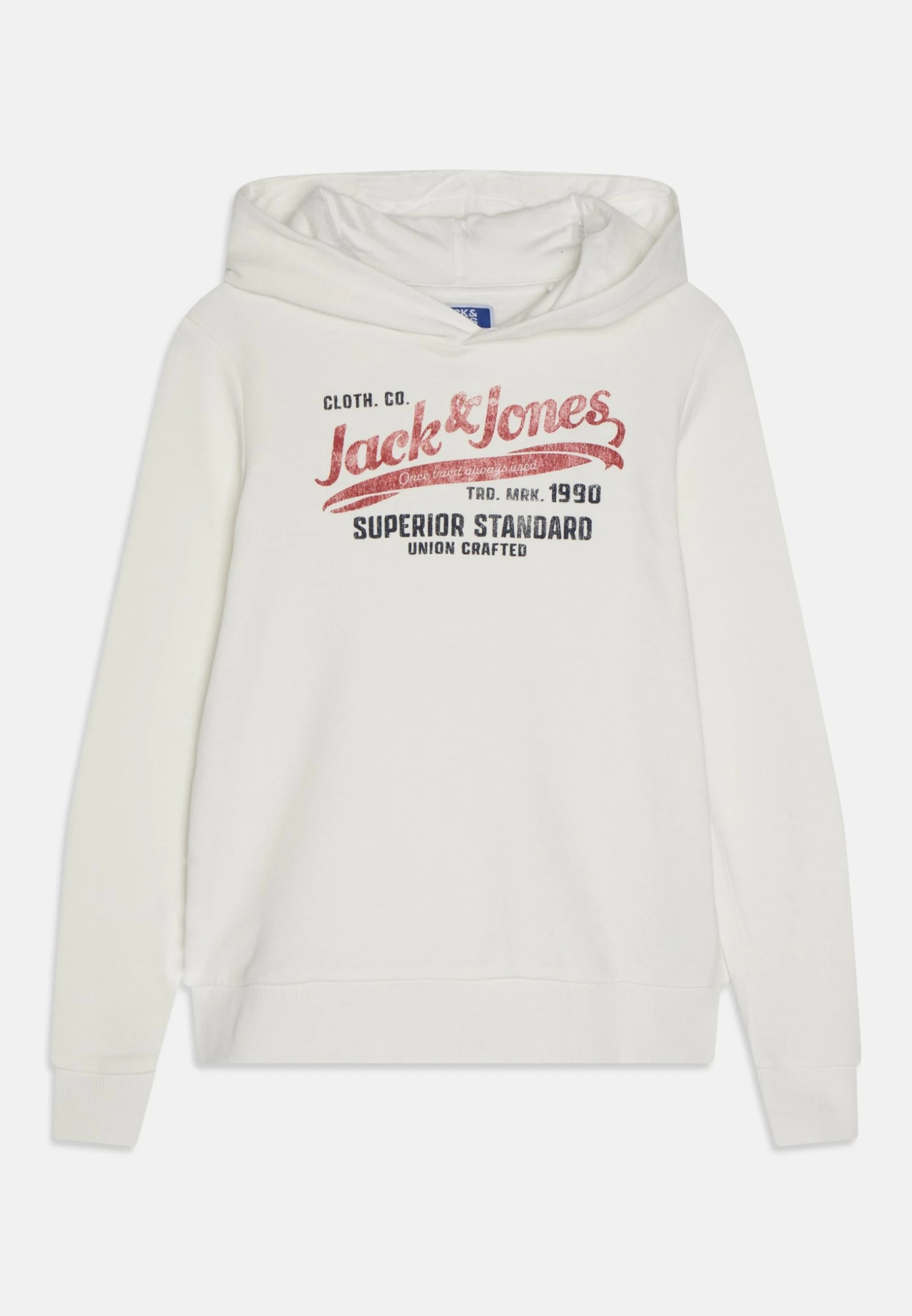 Jack & Jones Junior Jprblubilly Logo Sweat Hood - Hoodie - Cloud Dancer 3 Jack & Jones Junior Jprblubilly Logo Sweat Hood - Hoodie - Cloud Dancer