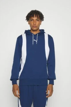 Puma Formstrip Hoodie - Hoodie - Persian Blue/White
