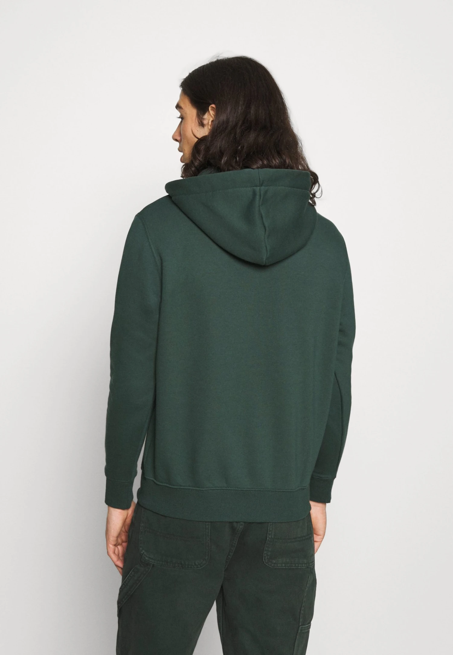 Alpha Industries Hoody - Hoodie - Navy Green 5 Alpha Industries Hoody - Hoodie - Navy Green - Bilde 3