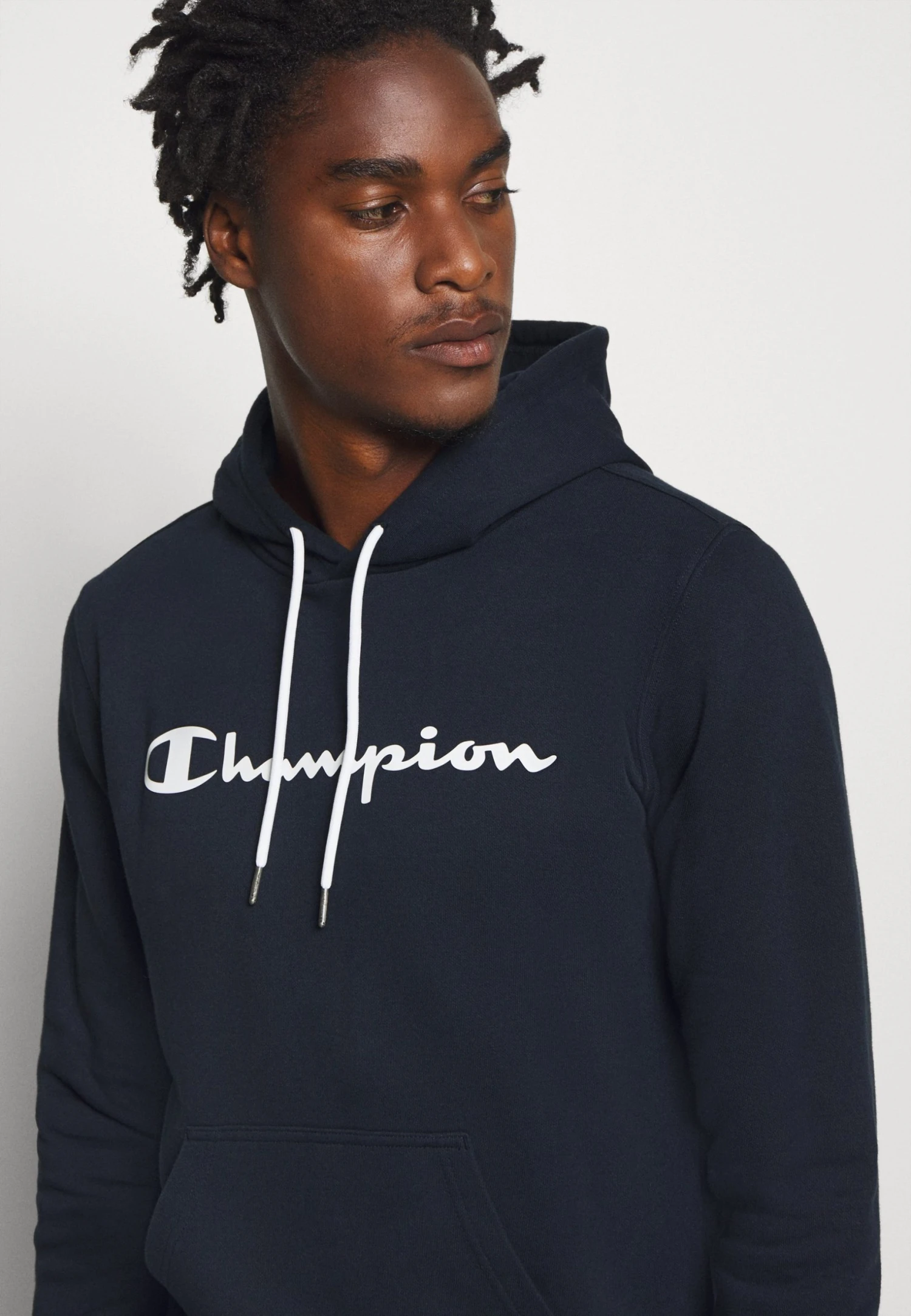 Champion Legacy Hooded - Hoodie - Dark Blue 7 Champion Legacy Hooded - Hoodie - Dark Blue - Bilde 5