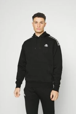 Kappa Hooded- Hoodie - Caviar