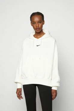 Nike Sportswear Hoodie - Hoodie - Sail/Black