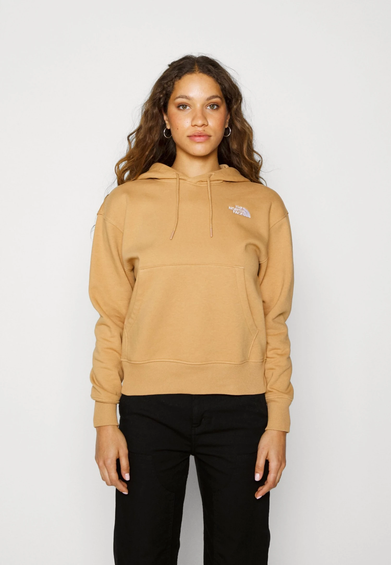 The North Face Essential Hoodie - Sweatshirt - Almond Butter 5 The North Face Essential Hoodie - Sweatshirt - Almond Butter - Bilde 3