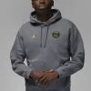 Nike Performance Jordan X Paris St Germain Po - Hoodie - Light Graphite Tour Yellow -Gant shop cf365417dc3a490d8041bb89248a1d0c