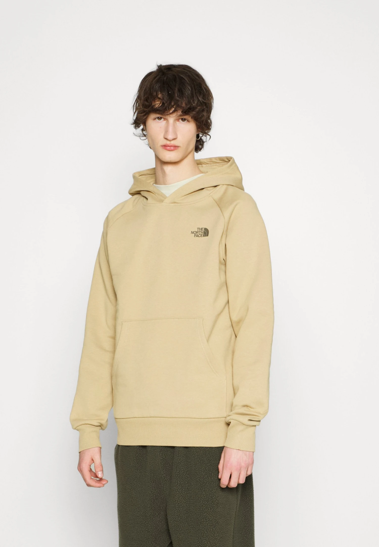 The North Face Raglan Box - Hoodie - Khaki Stone 3 The North Face Raglan Box - Hoodie - Khaki Stone