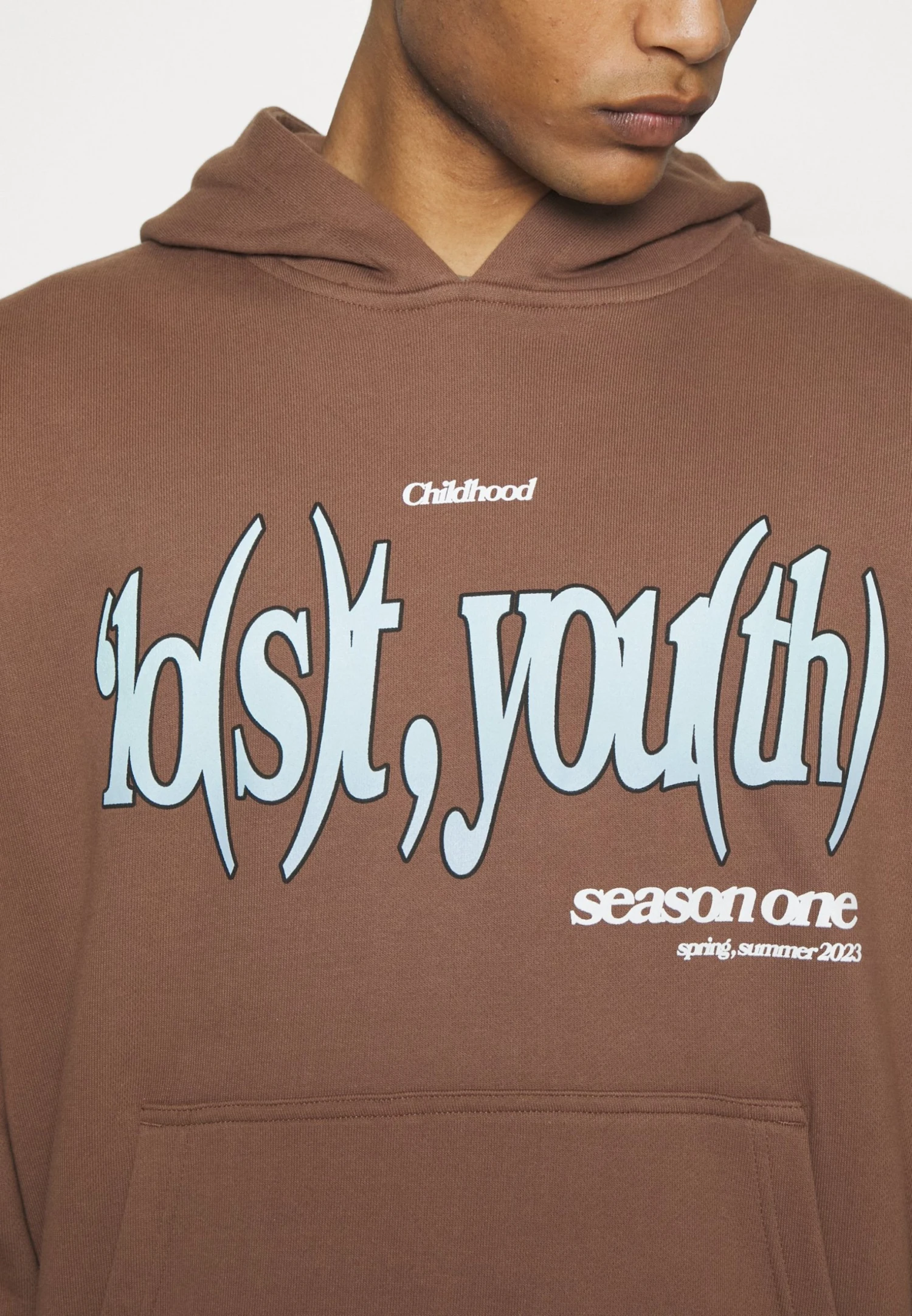 Lost Youth Heavy Hoodie Icon Unisex - Sweatshirt - Bark 8 Lost Youth Heavy Hoodie Icon Unisex - Sweatshirt - Bark - Bilde 6