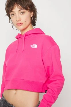 The North Face Trend Crop Hoodie - Hoodie - Pink Glo -Gant shop d137511c61ab442192365093b58e848a scaled