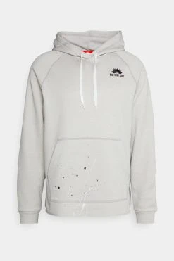 Nike Performance Hoodie - Light Iron Ore/Summit White Heather/Black -Gant shop d14962929f17451fa0e25a2dbe6008e4 scaled