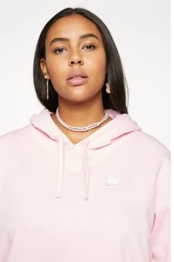 Nike Sportswear Club - Hoodie - Soft Pink/White -Gant shop d18262539935406bb8091480a4b6f051 scaled