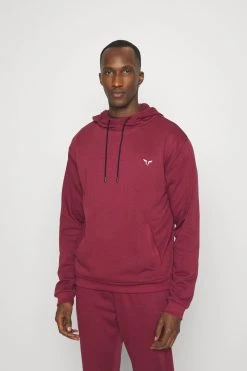SQUATWOLF Essentials Hoodie - Hoodie - Burgundy