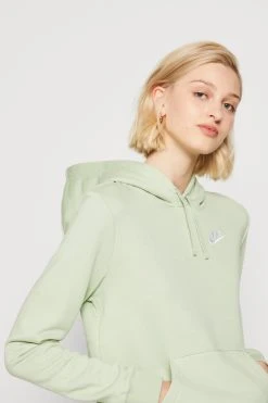 Nike Sportswear W Club Flc Std Po - Hoodie - Honeydew/White -Gant shop d47c9ac205e9459490bd0fe5e3c25be4 scaled