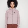 Nike Sportswear Tech Fleece Hoodie - Sweatjakke - Diffused Taupe/Black -Gant shop d4dc3136e1b44d97909fbe5f534238b2