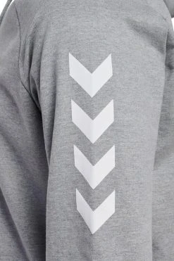 Hummel Zip Hoodie - Sweatjakke - Grey Melange -Gant shop d52cae9f63aa4acb95facde9dd516486
