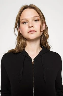 Guess Zip Hoodie - Pyjamasoverdel - Jet Black -Gant shop d561df5299dd4ec089732a33b3338be8 scaled