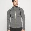 The North Face Lab Hoodie - Sweatjakke - Meld Grey Black Heather/Black/Asphalt Grey