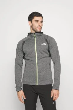 The North Face Lab Hoodie - Sweatjakke - Meld Grey Black Heather/Black/Asphalt Grey