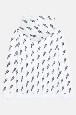 Levi's Split Boxtab Logo Print - Hoodie - Bright White -Gant shop d64afe5a3d754dc18a114d8f4342f680 scaled