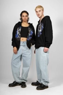 WASTED PARIS Hoodie Zip Ace Unisex - Sweatjakke - Black -Gant shop d66e0bef69ab4a659ee6fdb415ba7be4 scaled