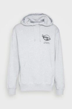 Makia Face Hooded Unisex - Hoodie - Light Grey -Gant shop d6a69fa552954572922622fc9d7fdc12 scaled