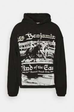 Les Benjamins Hoodie- Hoodie - Black -Gant shop d7da56ca25ac4b5a9e853990955e2549 scaled