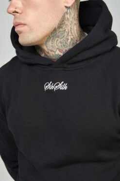 SikSilk Script - Hoodie - Black -Gant shop d80a637813444887859da1bd1d7e9eb6 scaled